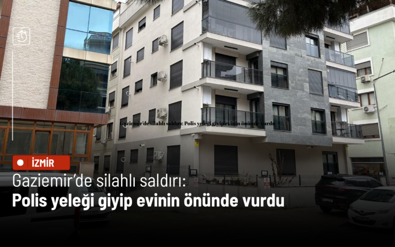 Gaziemir’de silahlı saldırı: Polis yeleği giyip evinin önünde vurdu 1 Izmir Yagmur 5 47 3 DPUE5A