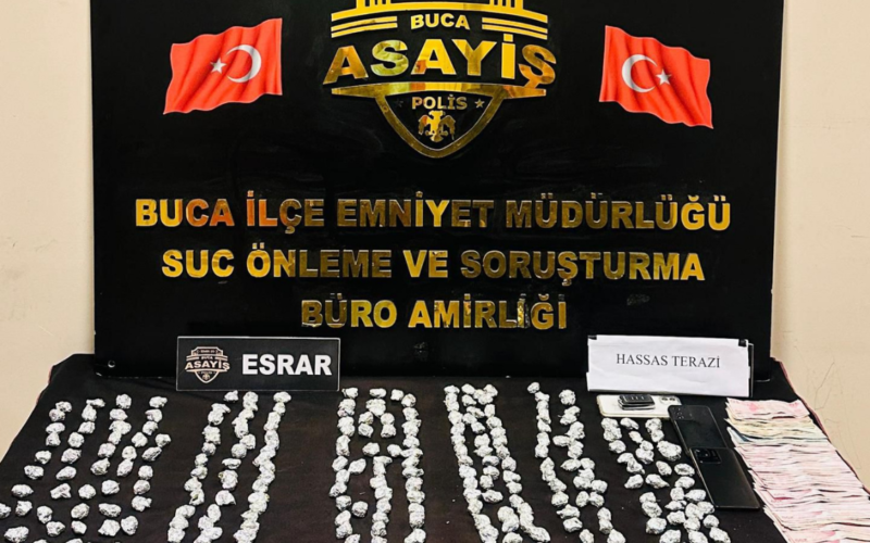 Buca’da yasaklı madde operasyonu: 300 gram yasaklı madde ele geçirildi 1 Buca Yasakli Madde Operasyonu Tw1aaV