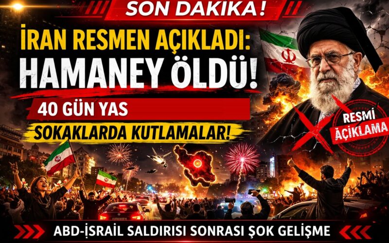 İran Resmen Açıkladı: Ayetullah Ali Hamaney Öldü, 40 Gün Yas İlan Edildi 1 Hamaney Oldu