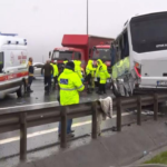 Istanbulda Trafik Kazasi 1 Polis Sehit Oldu MRcAS0
