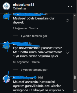 Ege Universitesi sikayet 5 5 33