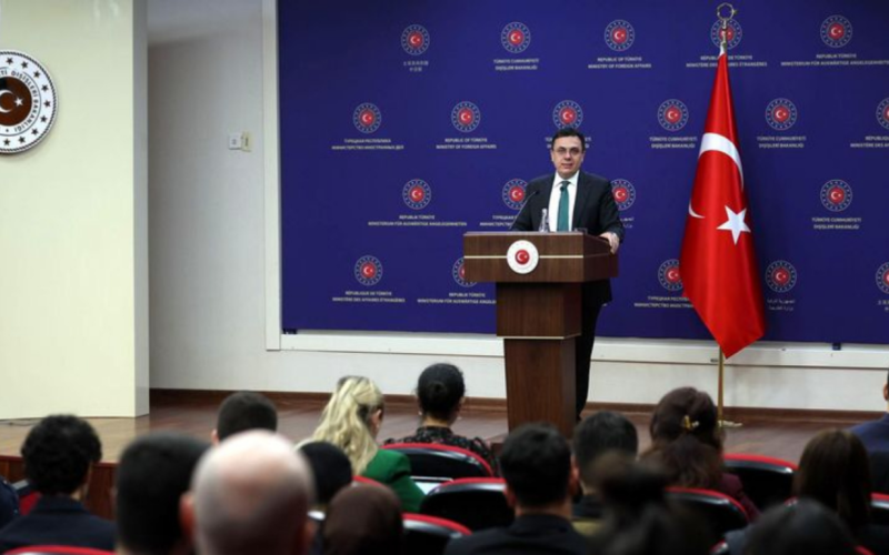 Disisleri Bakanligi Sozcusu Oncu Keceli AyF9ML