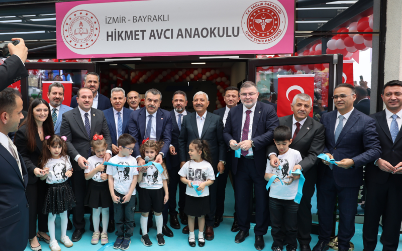 İzmir’de eğitim atağı: Bakan Tekin Bayraklı’da modern anaokulunu açtı 1 Hikmet Avci A 1 Nw42Uf