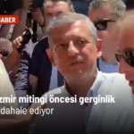 Ozelin Izmir Mitingi Oncesi Cumhuriyet Meydaninda Gerginlik T5Bdbi