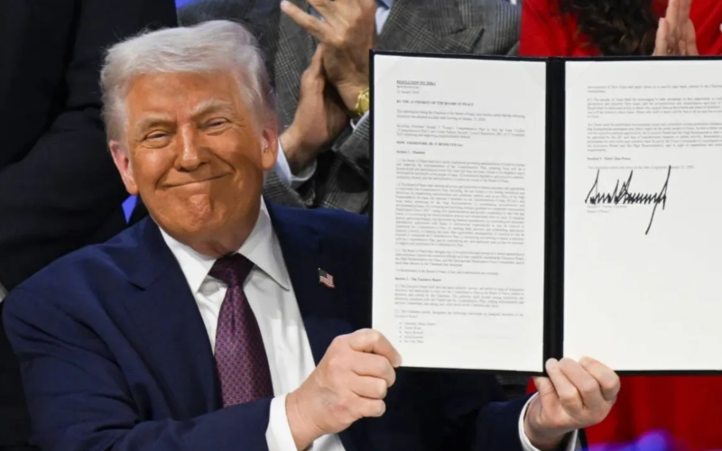 Trump: Barış Kurulu'nun resmi Gazze fonu bomboş 1 Trump Gazze Fonu VX79vI