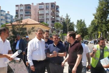 İzmir Büyükşehir’den Torbalı’ya ulaşım yatırımı: Başkan Tugay çalışmaları yerinde inceledi