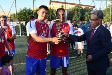 Aliağa Cezaevleri Futbol Turnuvasında şampiyon İzmir 4 Nolu T Tipi Kapalı Cezaevi oldu