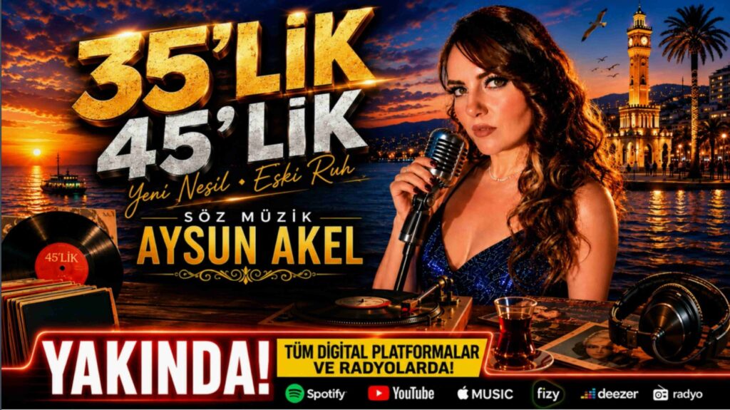 İzmir Son Dakika Haberleri 50 İzmir’li Sanatçı Aysun Akel’den Yılın Şarkısı Geliyor!