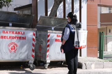 Bayraklı’da yaz öncesi ilaçlama seferberliği: 25 mahallede çalışmalar sürüyor