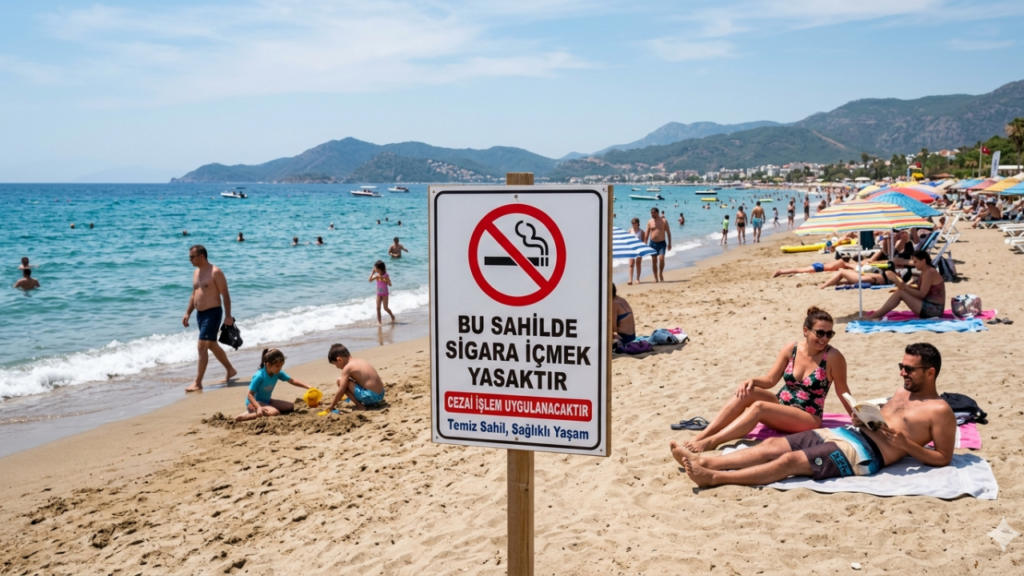 Sahillerde sigara içme dönemi sona eriyor!