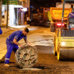 TorosToros Caddesi’nde asfalt dönüşümü başladı: Ekipler gece gündüz çalışıyor